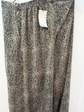 Leopard Print Co-ord Set - Blouse & Pants Matching Outfit