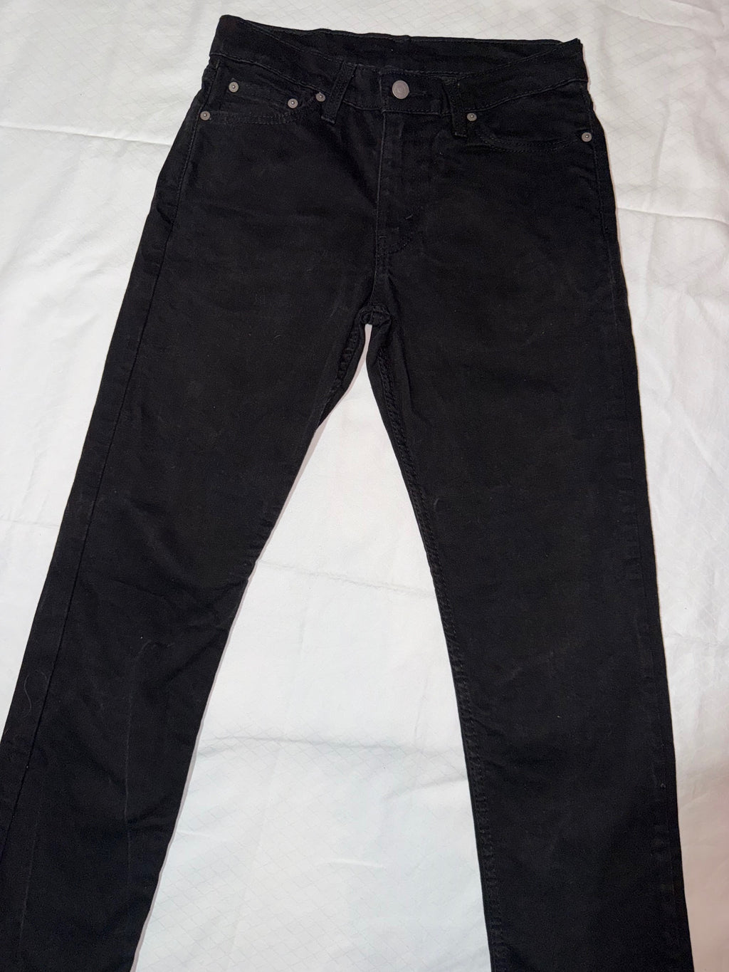 Levi's 511 Slim Fit Black Jeans - Men's Denim