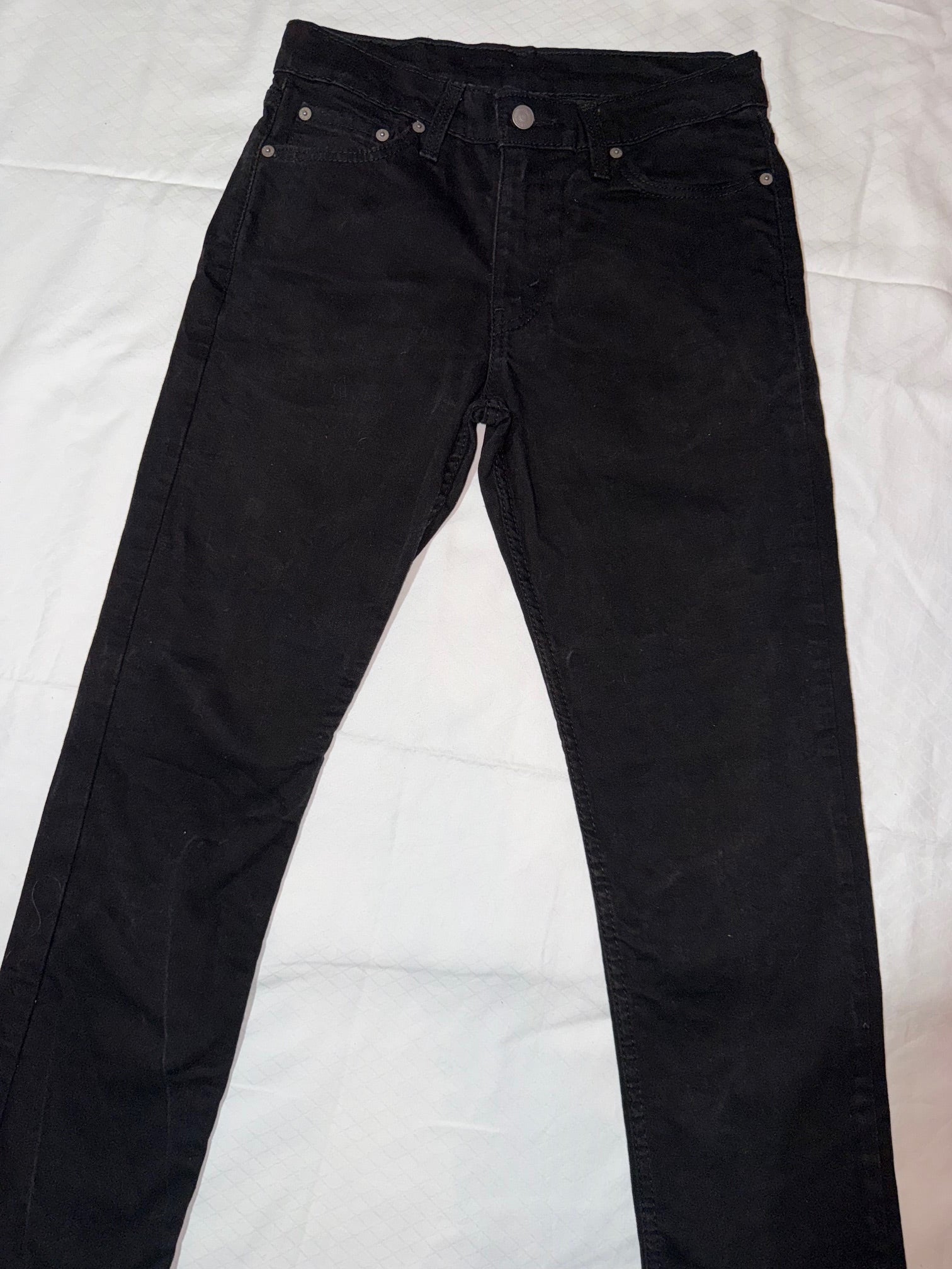 Levi's 511 Slim Fit Black Jeans - Men's Denim