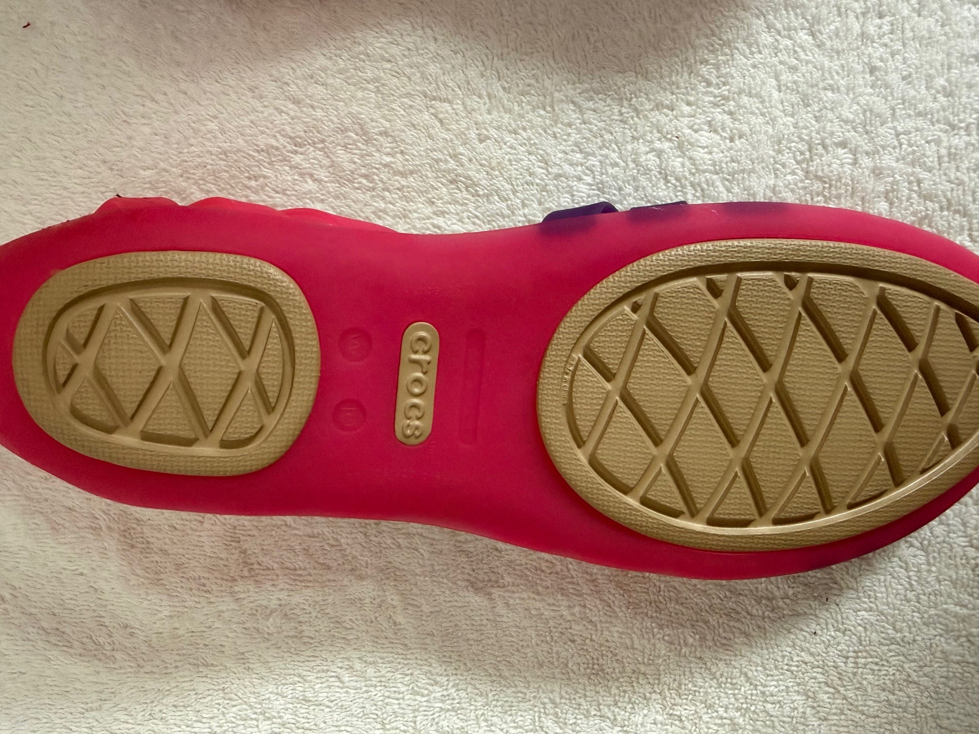 Crocs Pink & Purple Strappy Sandals - Women's Flat Shoes
