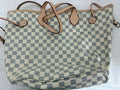 Louis Vuitton Damier Azur Neverfull Tote