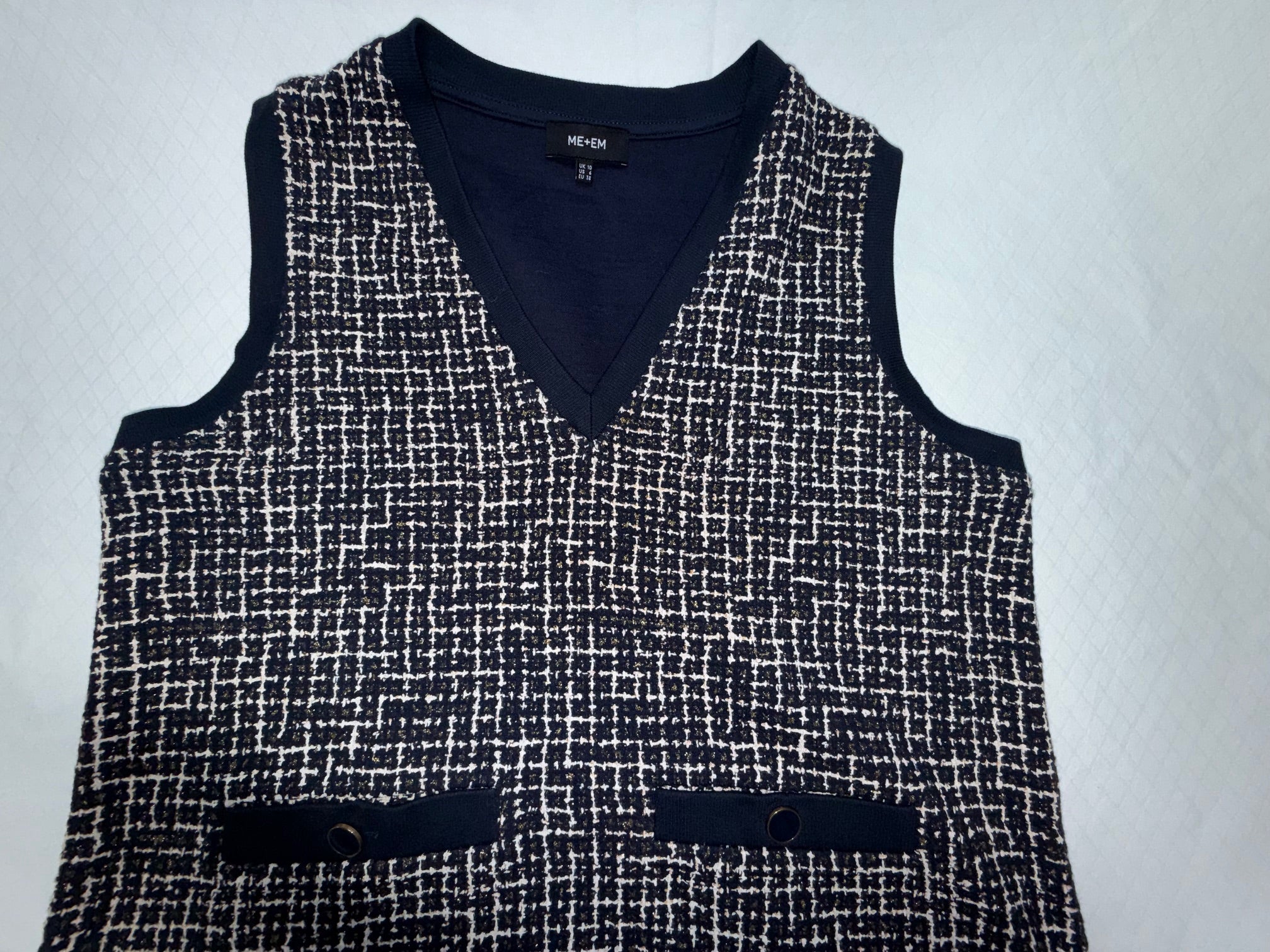 ME+EM Tweed Waistcoat