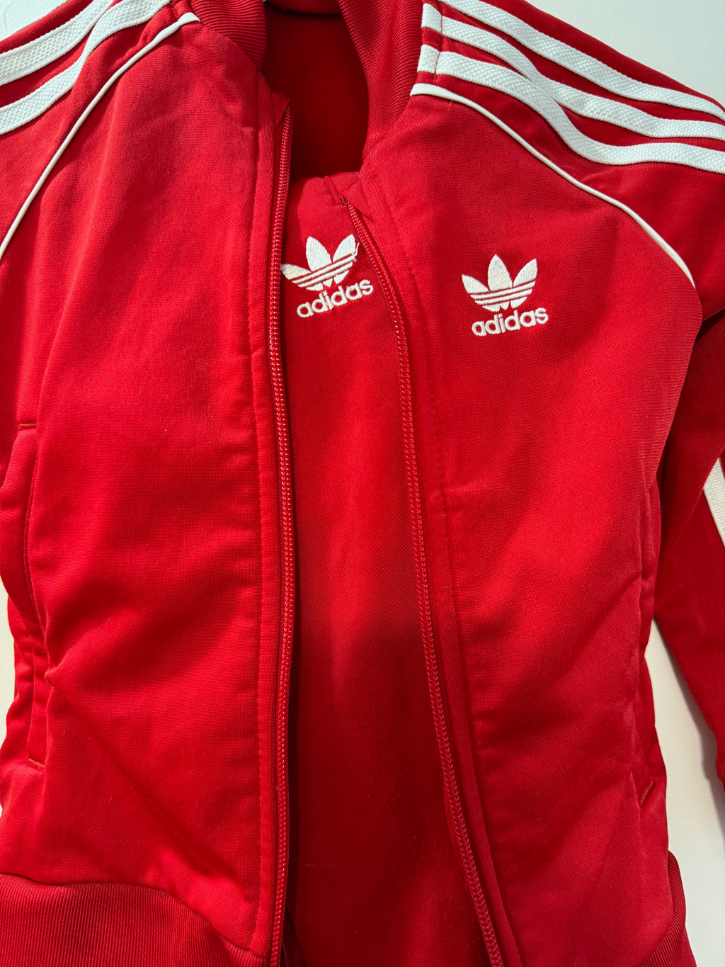 Adidas Originals Red Tracksuit - Kids