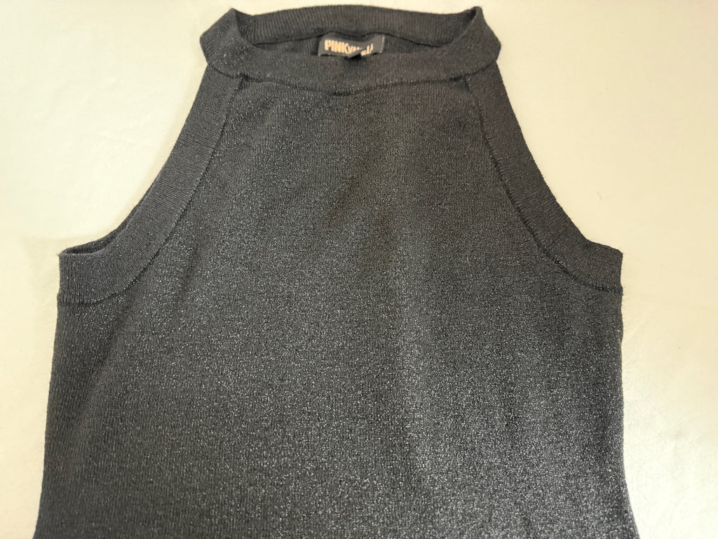 Pinko Metallic Shimmer Bodycon Dress