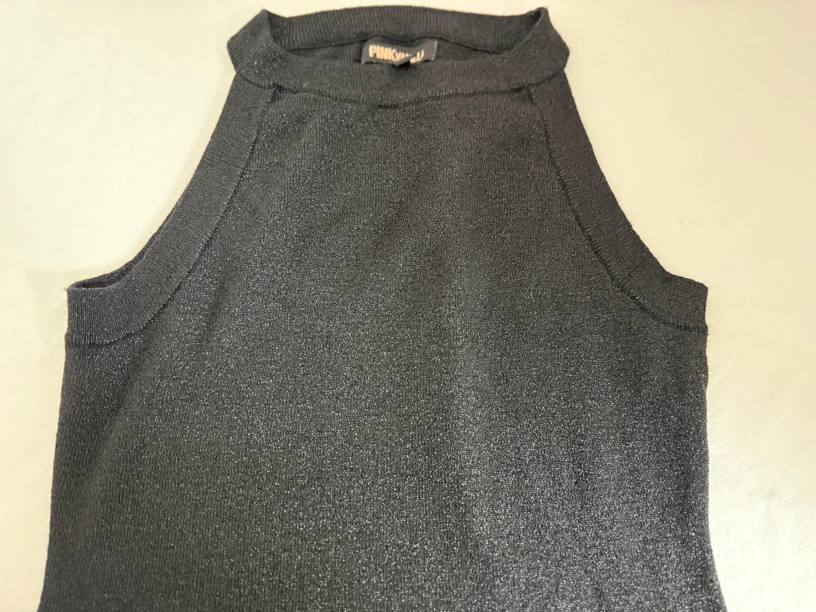 Pinko Metallic Shimmer Bodycon Dress