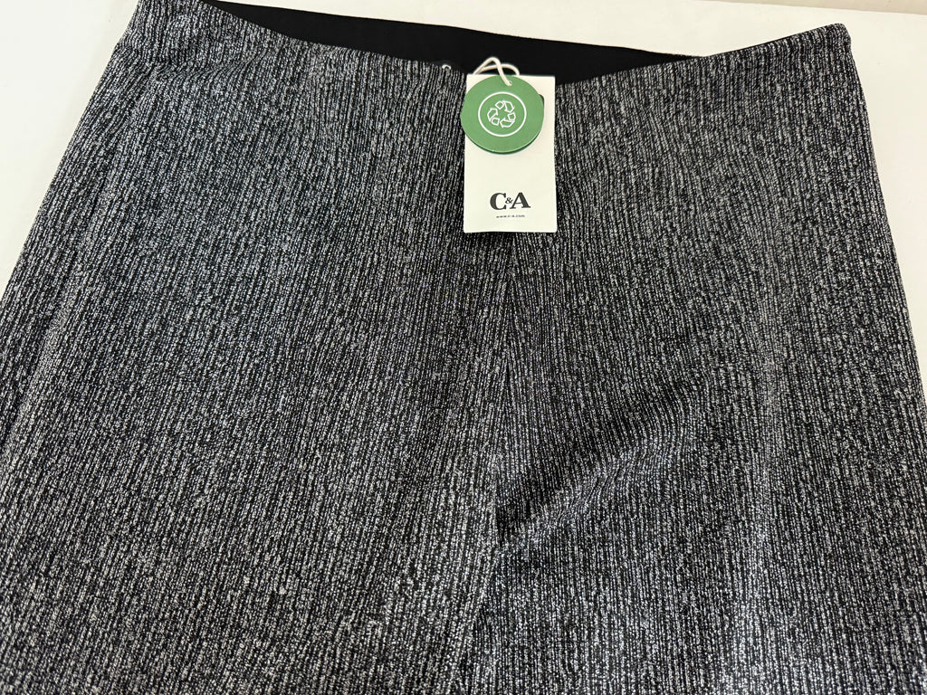 C&A Metallic Shimmer Pencil Skirt