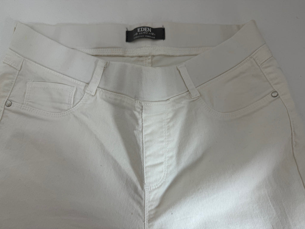Dorothy Perkins Eden White Skinny Jeans