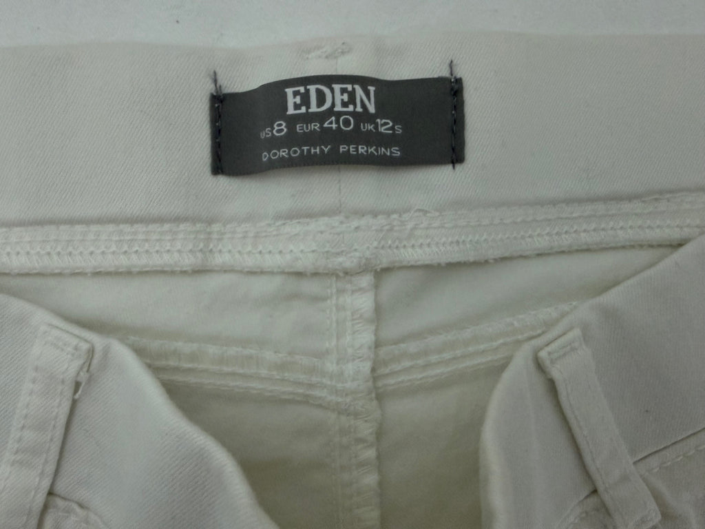 Dorothy Perkins Eden White Skinny Jeans