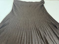 Zara Metallic Pleated Skirt Size S