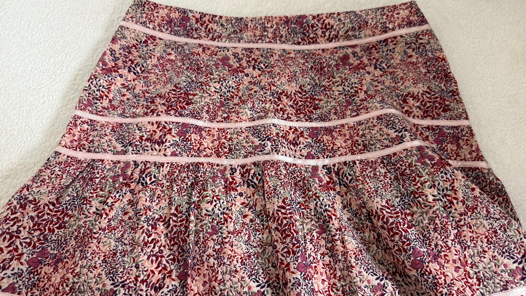 Mexx Floral Tiered Skirt Size 12