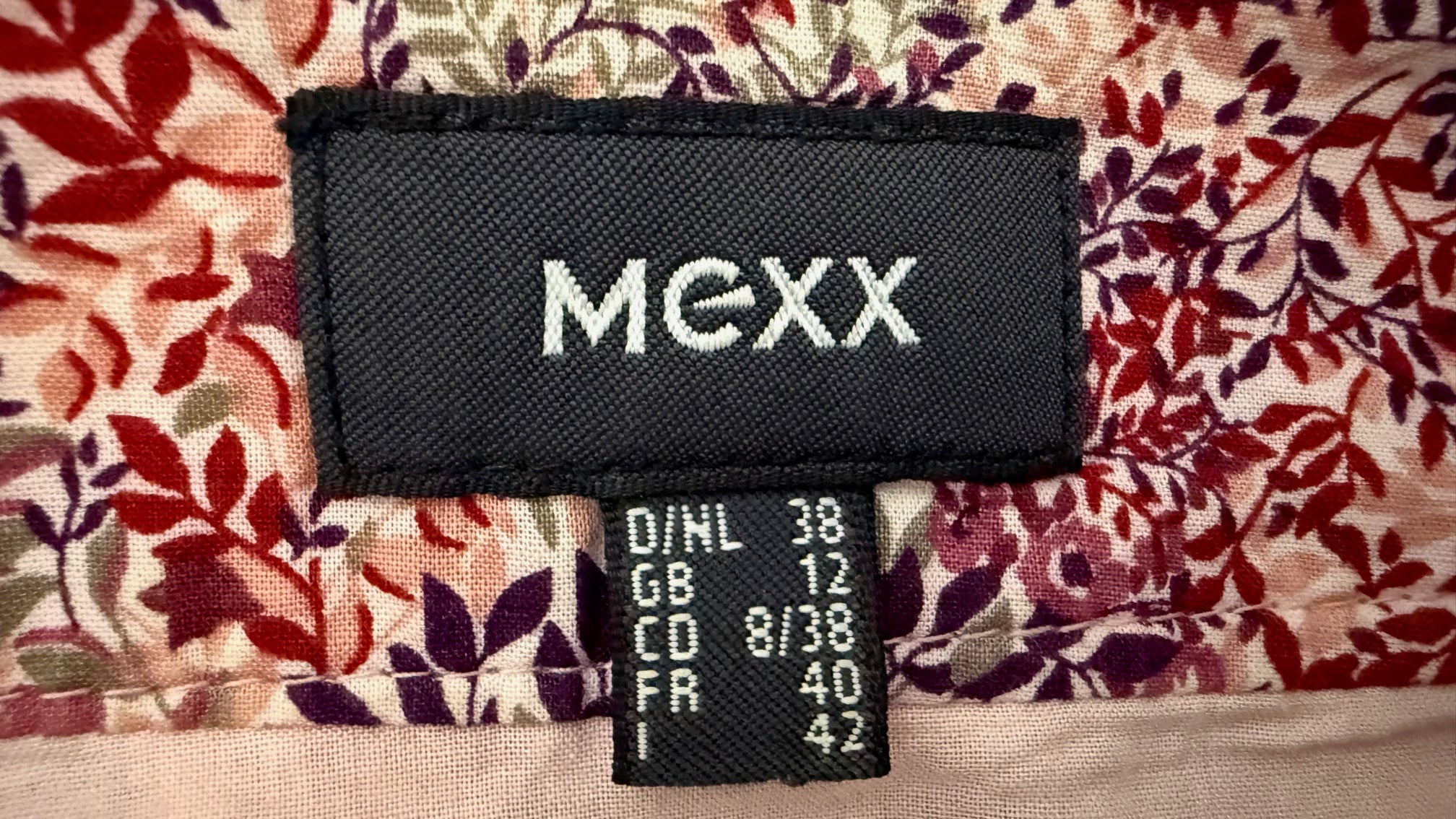 Mexx Floral Tiered Skirt Size 12