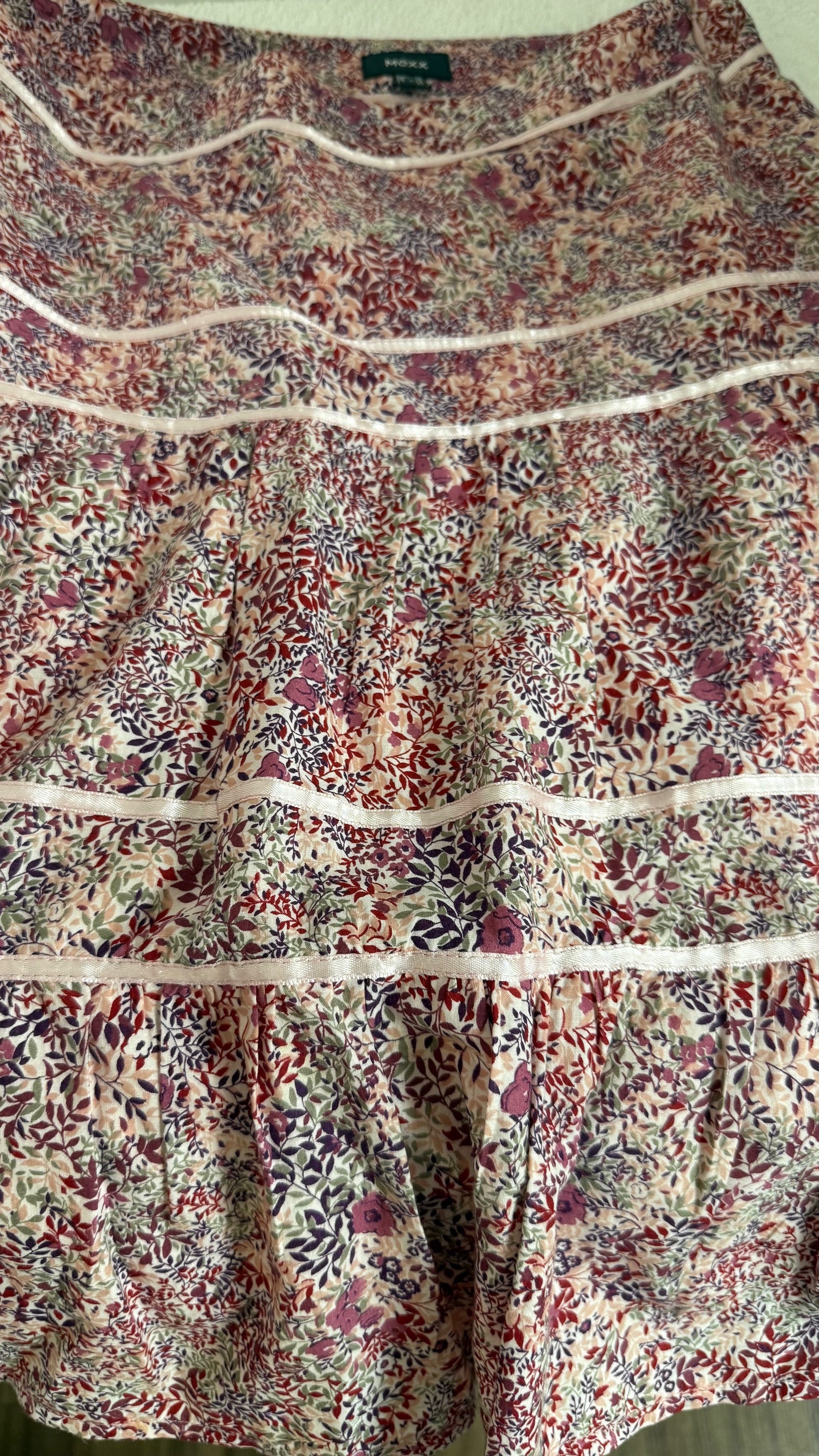 Mexx Floral Tiered Skirt Size 12