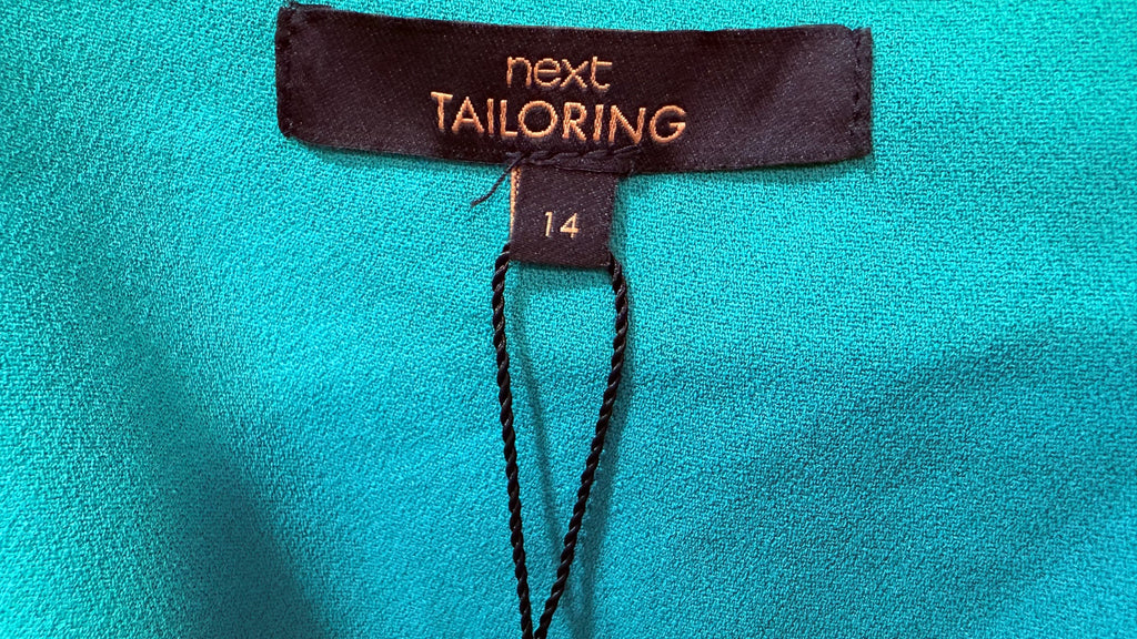 Next Tailoring Turquoise Dress Size 14