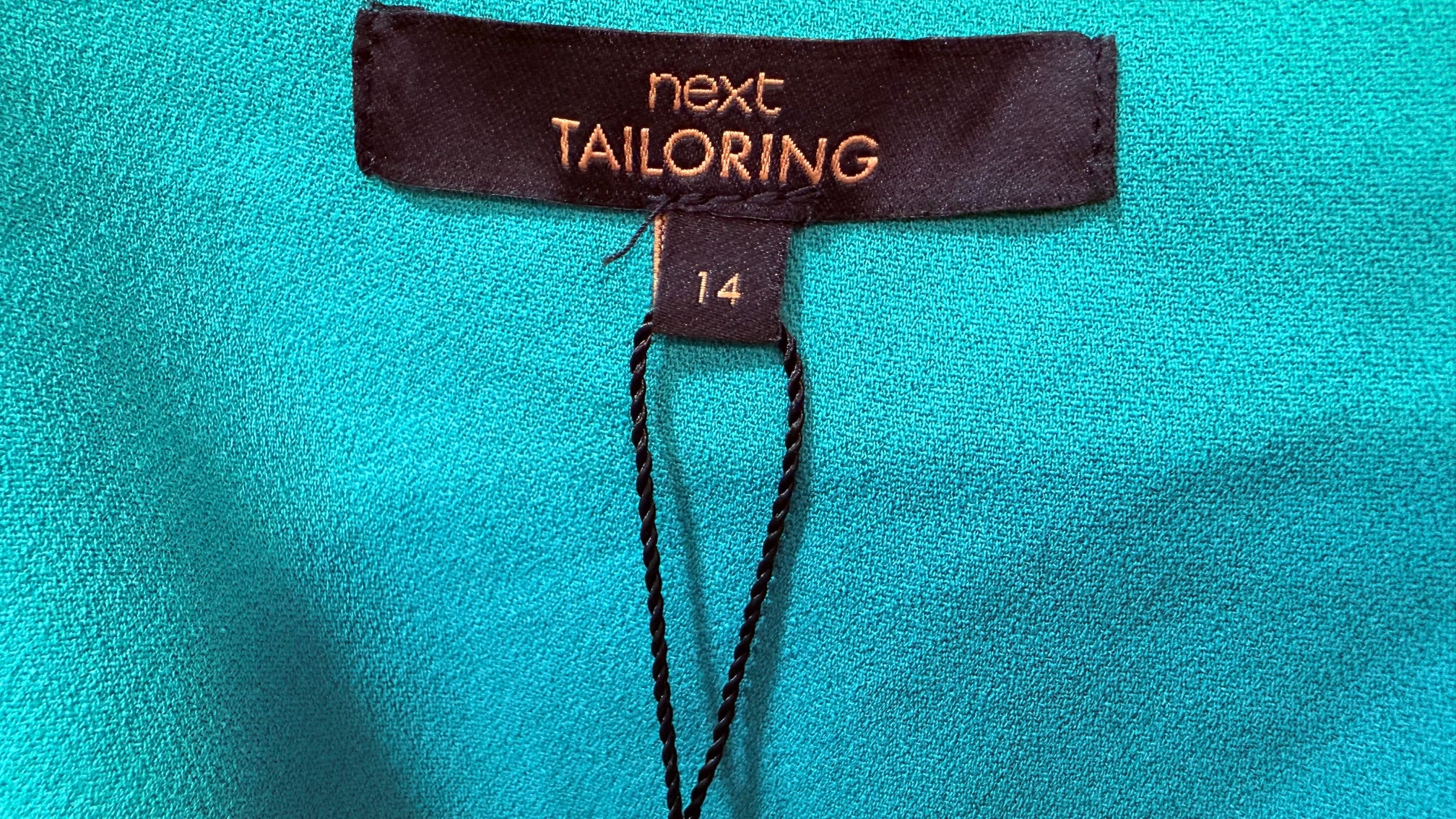Next Tailoring Turquoise Dress Size 14