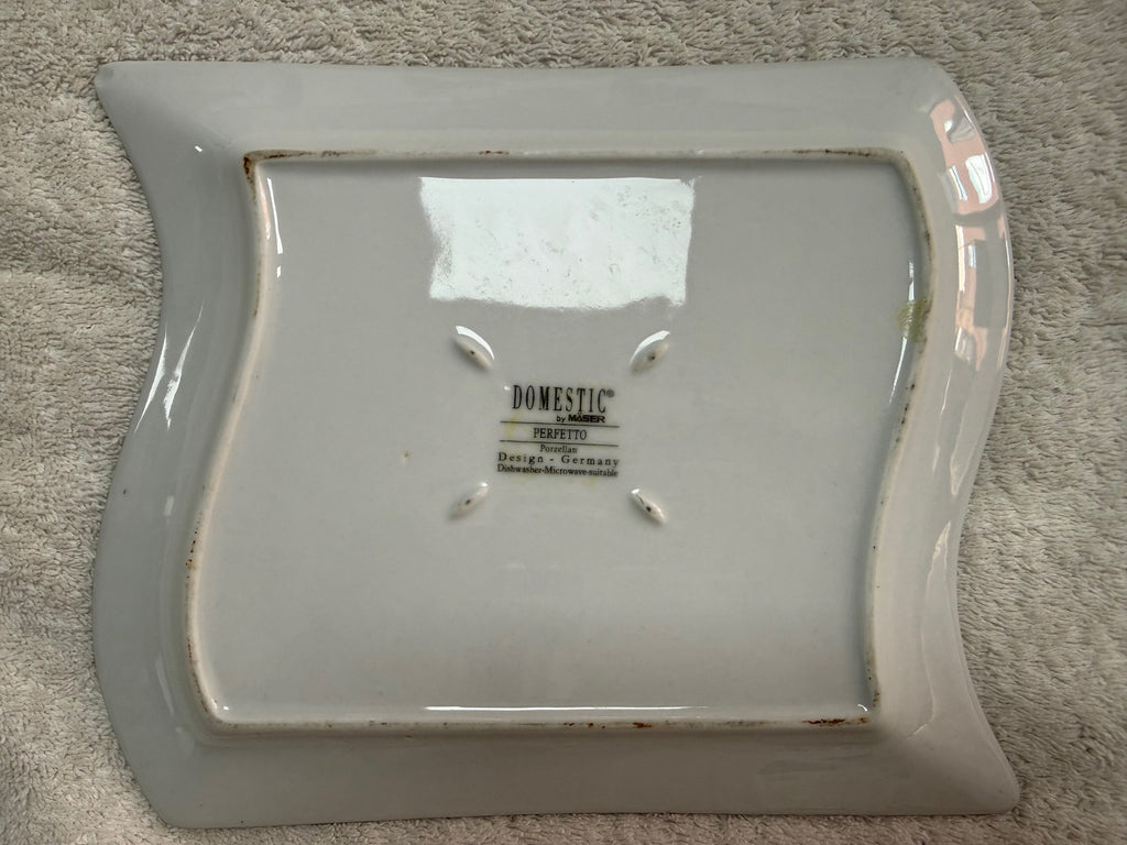 Domestic by Maser Perfetto Porcelain Plate
