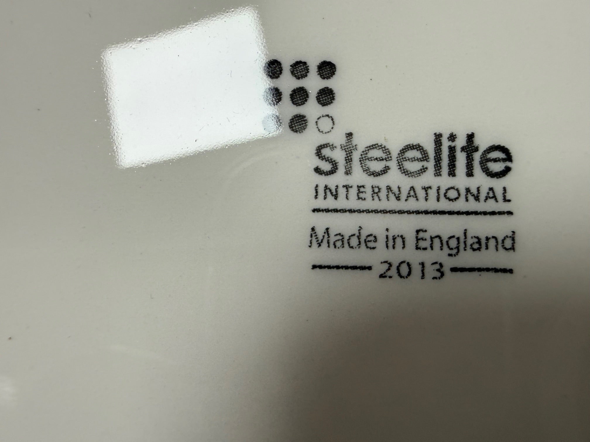 Steelite International Large Grey Oval Serving Platter – Made in England 2013