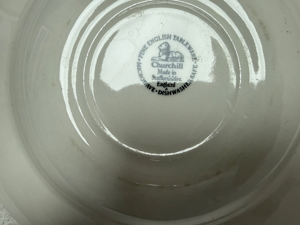 Churchill Fine English Tableware Soup Bowl