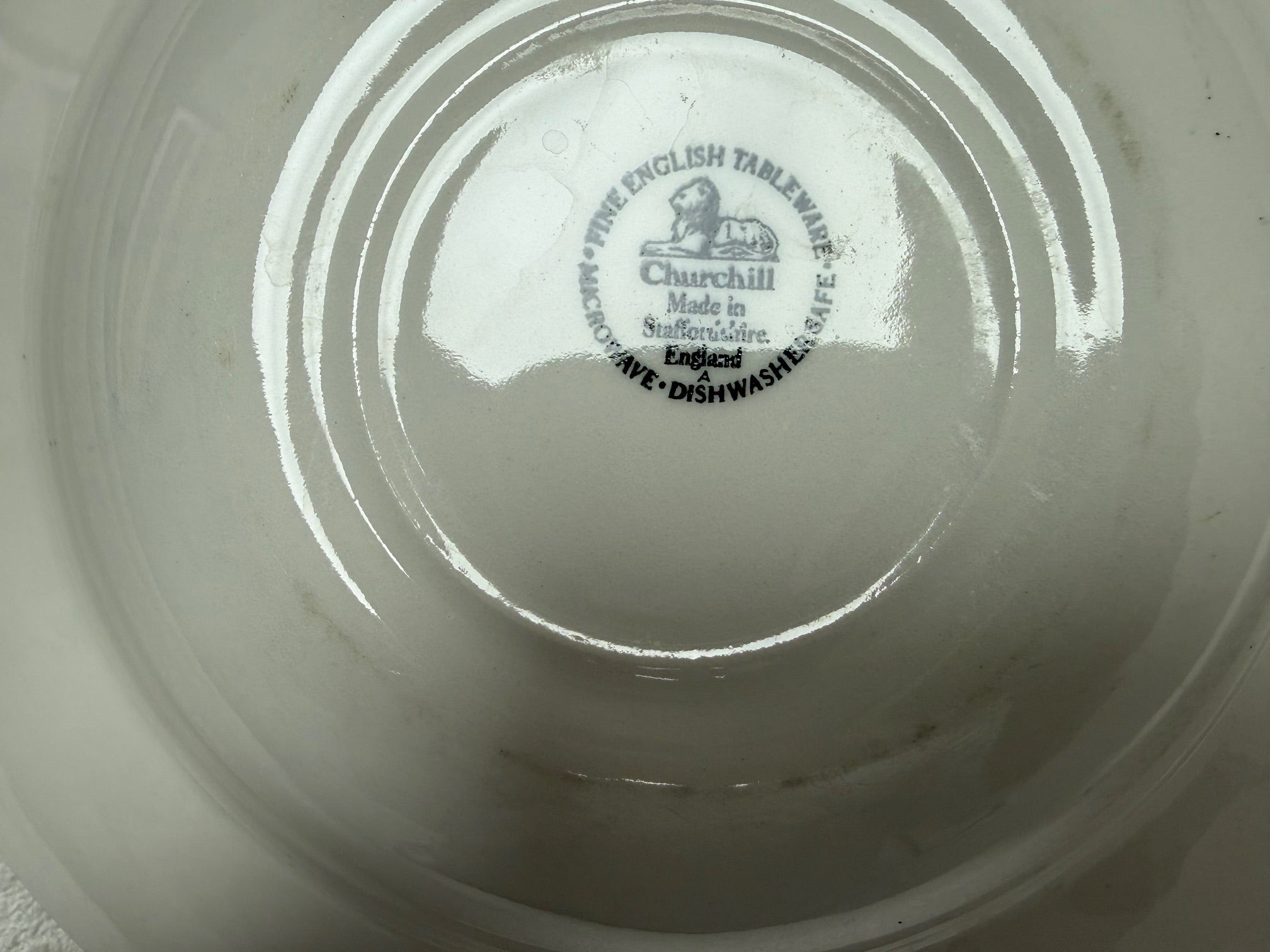 Churchill Fine English Tableware Soup Bowl