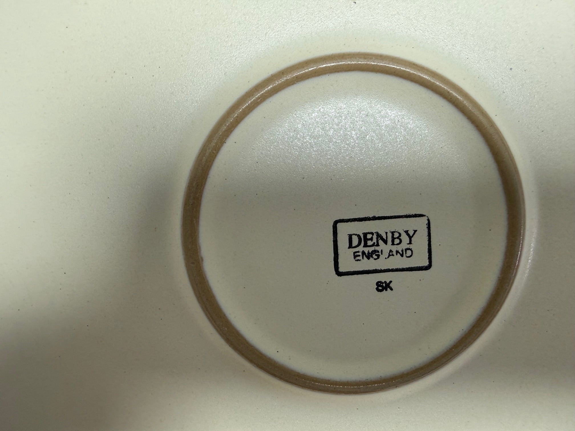 Denby England Stoneware Bowl – Grey Glaze