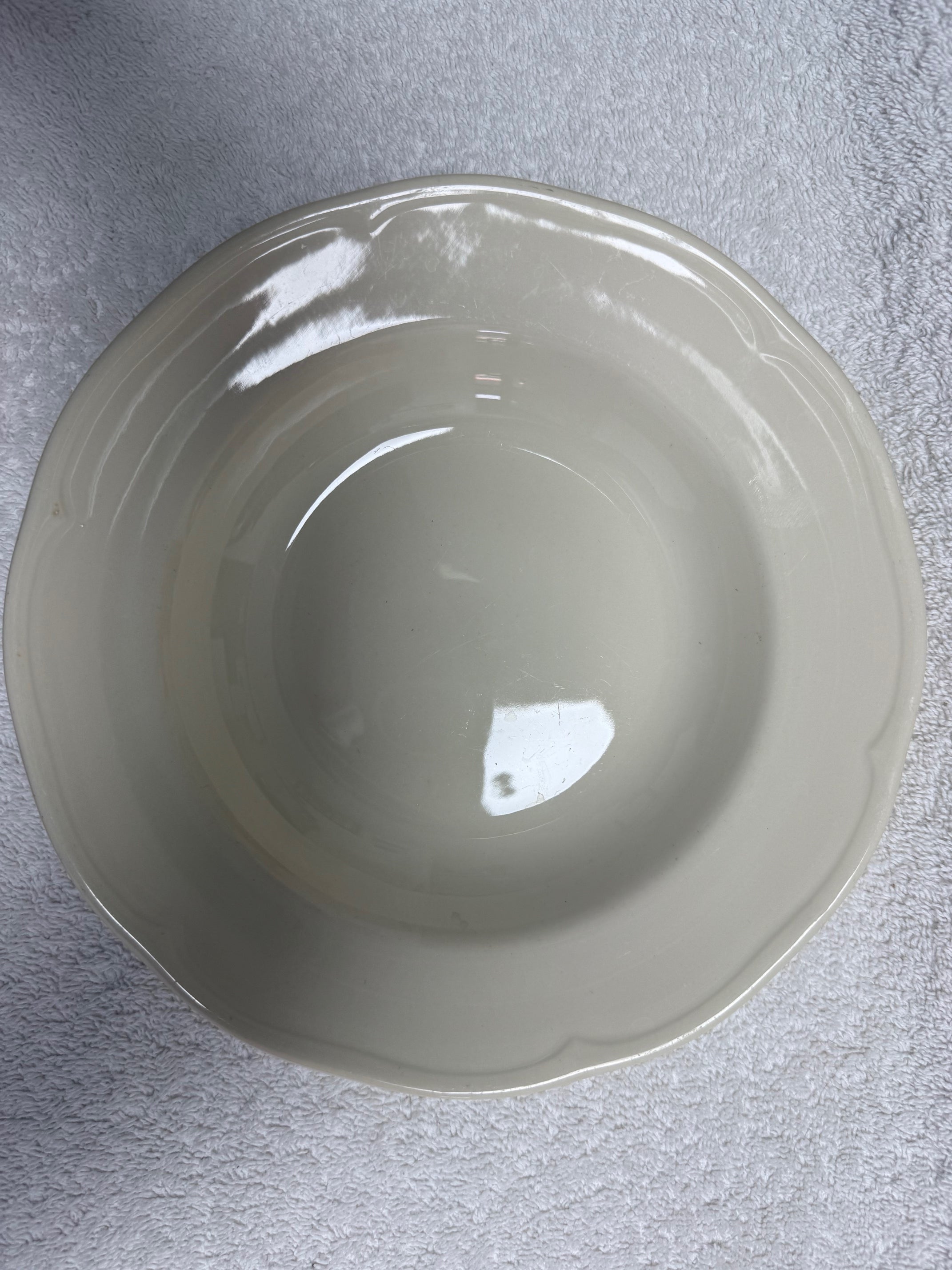Dudson Duraline Vitrified Bowl – Cream Glaze