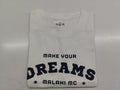 Malaki MC 'Make Your Dreams' White T-Shirt - 100% Cotton