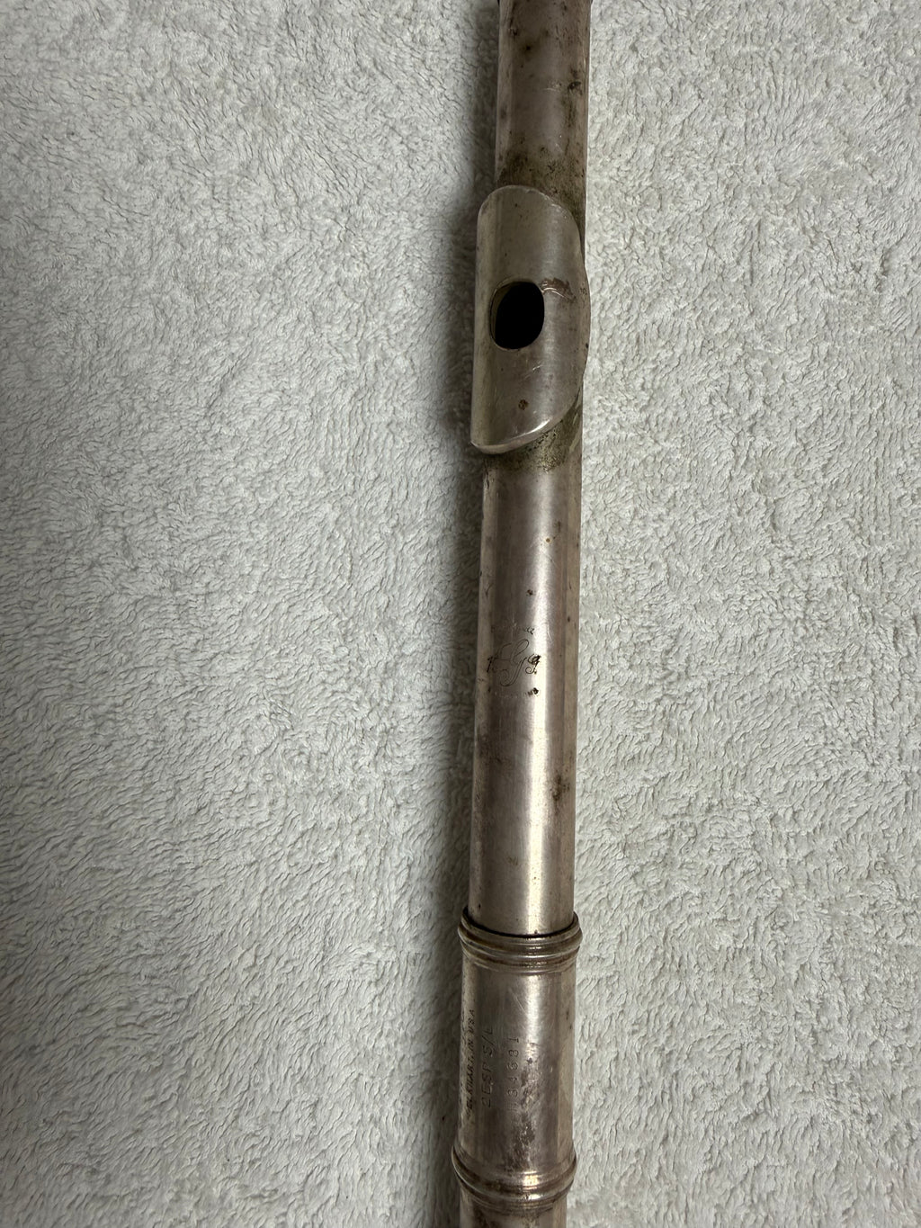 Vintage Sterling Silver Flute - Professional Musical Instrument (Collection Only)