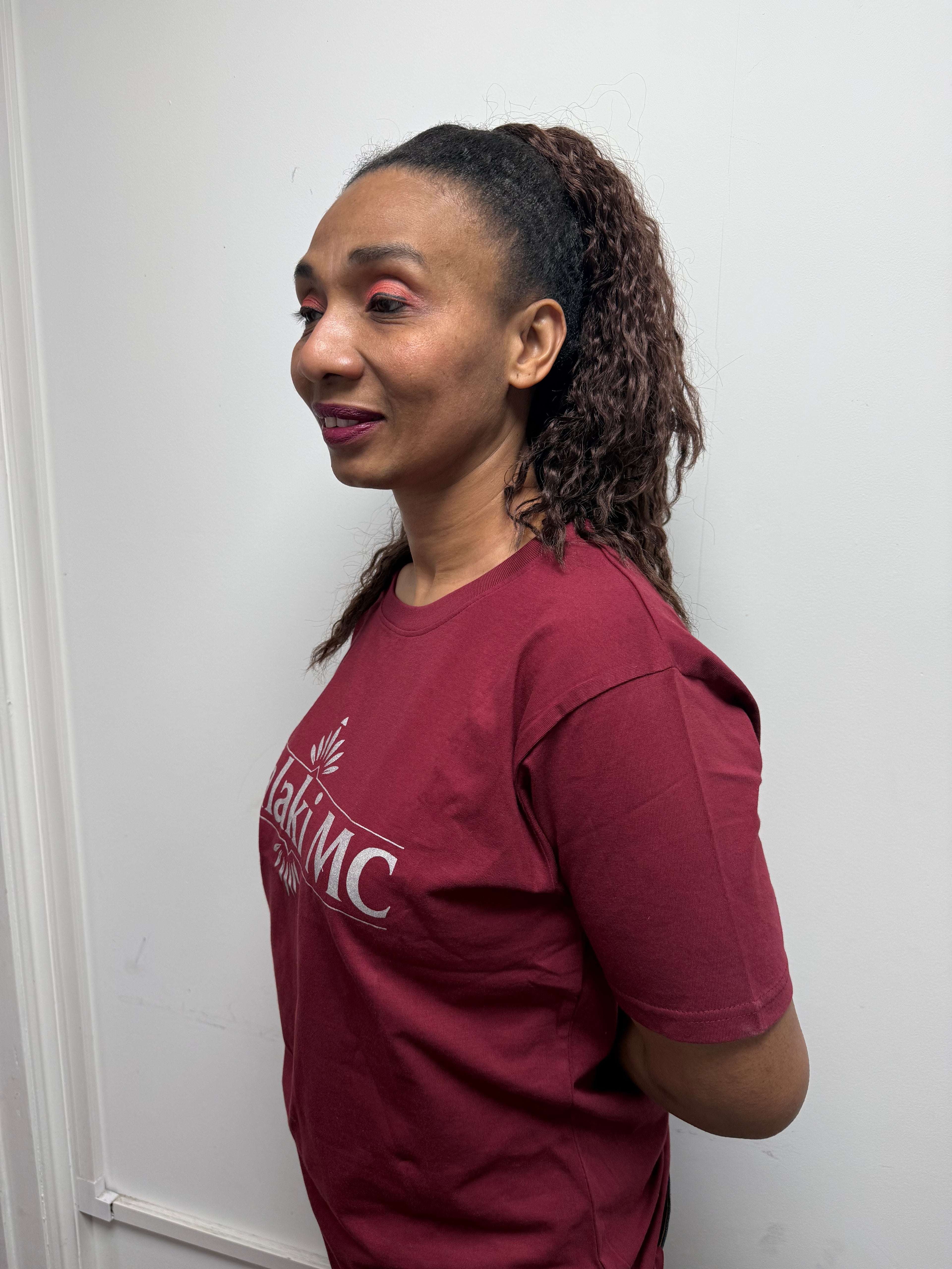 Malaki MC Burgundy T-Shirt - Premium Branded Tee